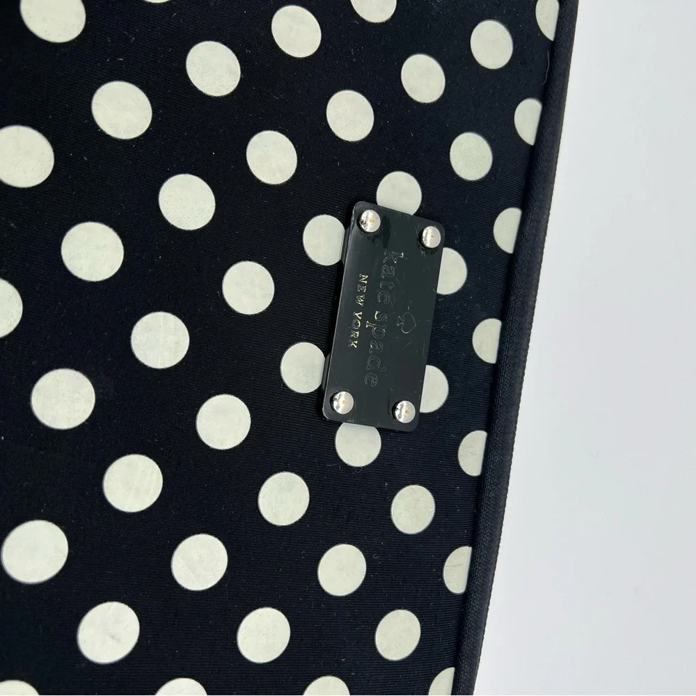 Kate Spade Black and White Polka Dot Accessory